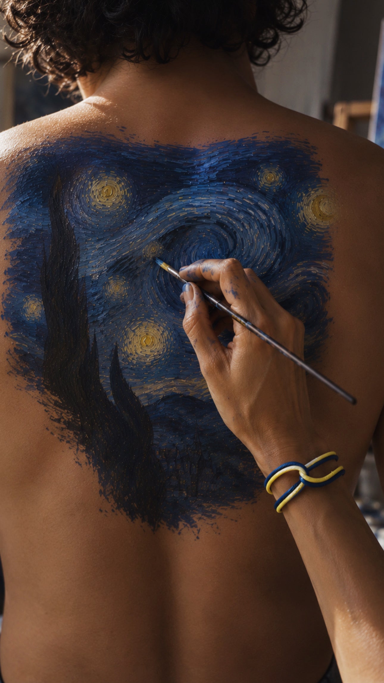 Painted Night Bracelet