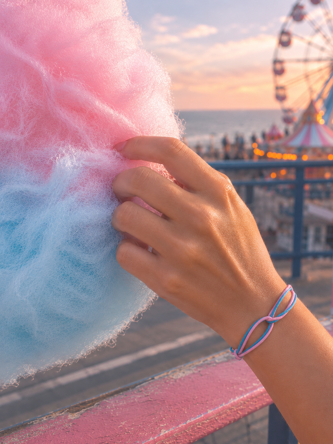 Cotton Candy Bracelet