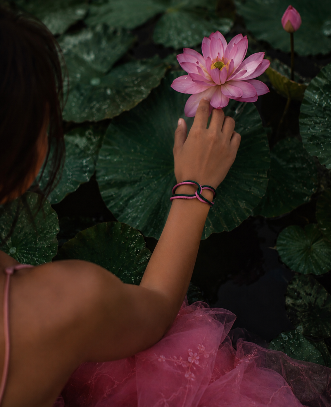 Water  Lilies Bracelet